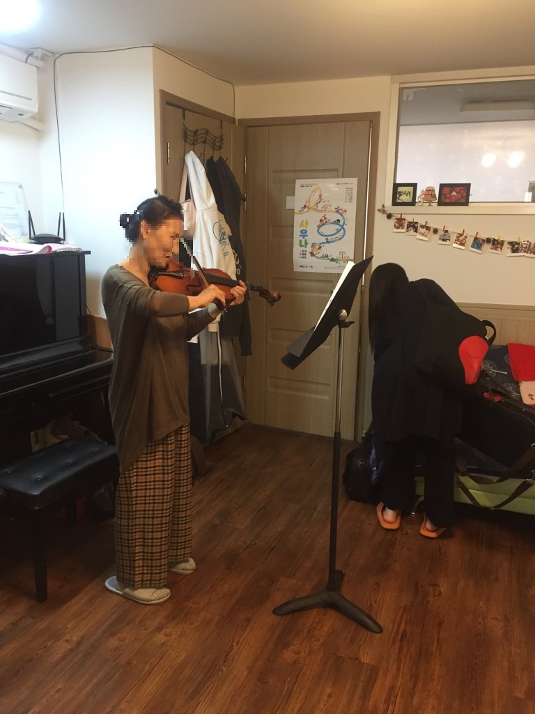 대청동 주민자치회 프로그램 바이올린교실(4월) 사진2