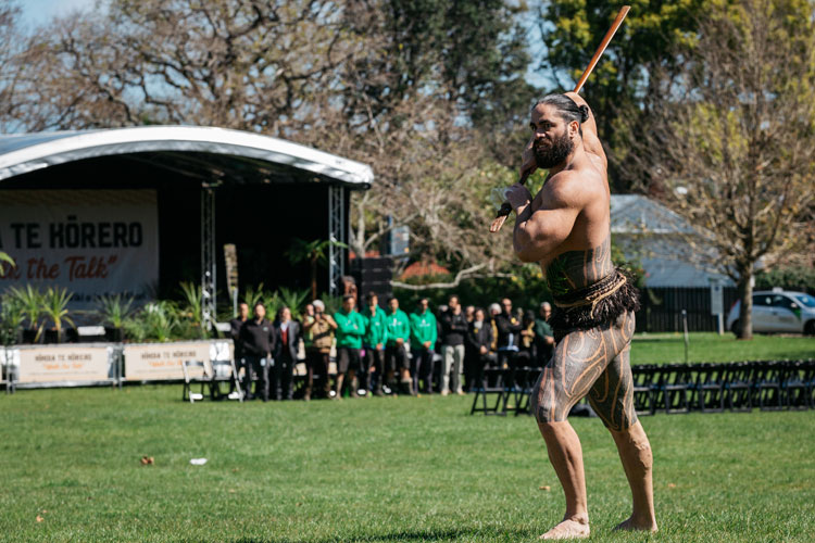 20-0045 Hīkoia te Kōrero – Walk the Talk 2019, Hikoia te Korero - Walk the Talk 2019, Maungakiekie - One Tree Hill, Hīkoi March for Maori Language Week 2019, Te Wiki o Te Reo Māori 2019, Maori Language Celebrations