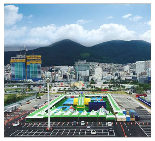 Busan Port Outdoor Swimming Pool