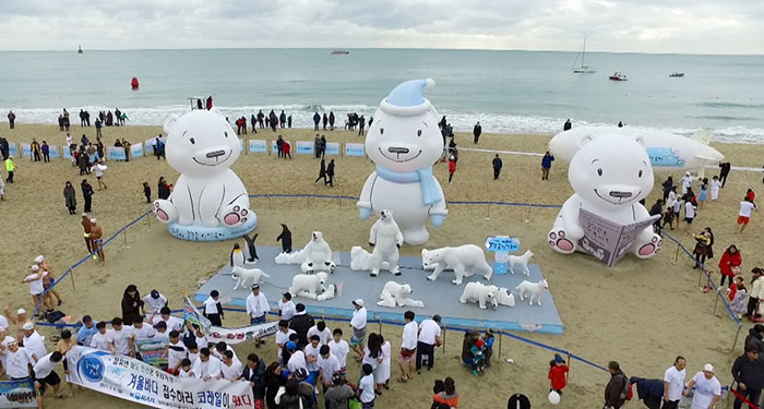 The 30th Polar Bear Swim Festival