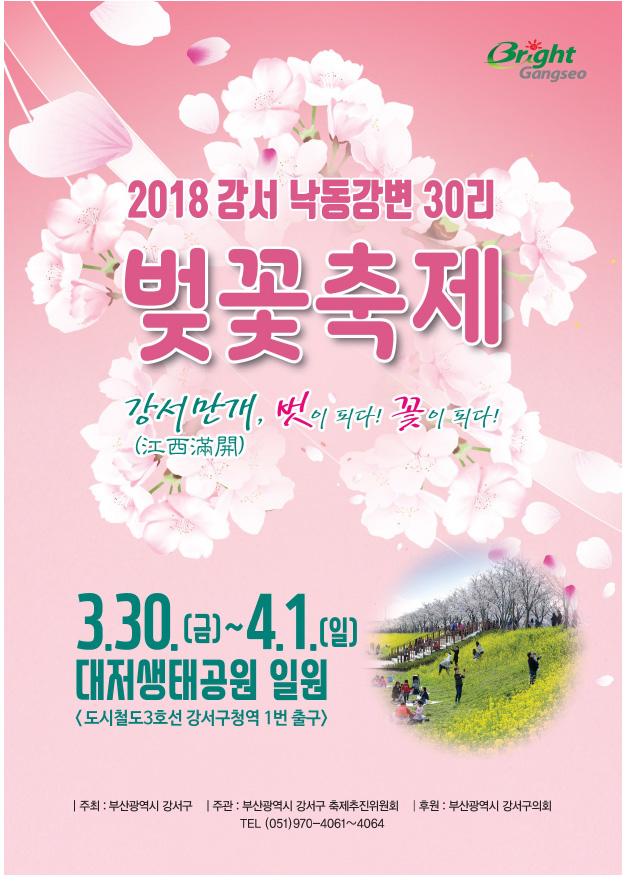 Nakdonggang Riverside Cherry Blossom Festival 