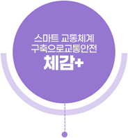 스마트 교통체계 구축으로 교통안전 체감+