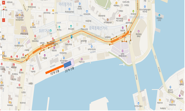 자갈치 수산명소화 조성사업 현장위치도