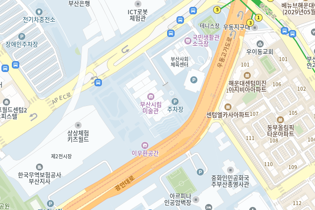 부산시립미술관 리모델링 조감도