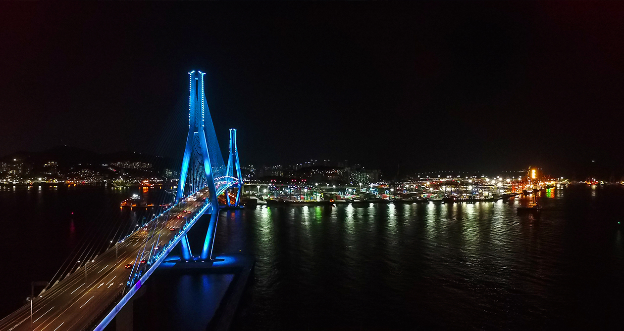 영도마리노오토캠핑장 전경