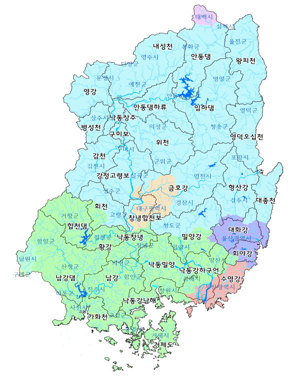 계획 대상지역 9개 시도(부산, 대구, 울산, 경북, 경남, 전북, 전남, 강원, 충북), 79개 시군구