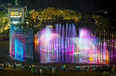 Dadaepo Sunset Fountain of Dreams photo