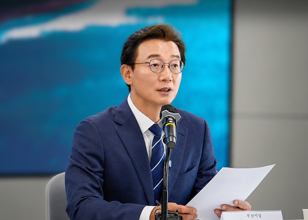 부산시장 전재수 이미지