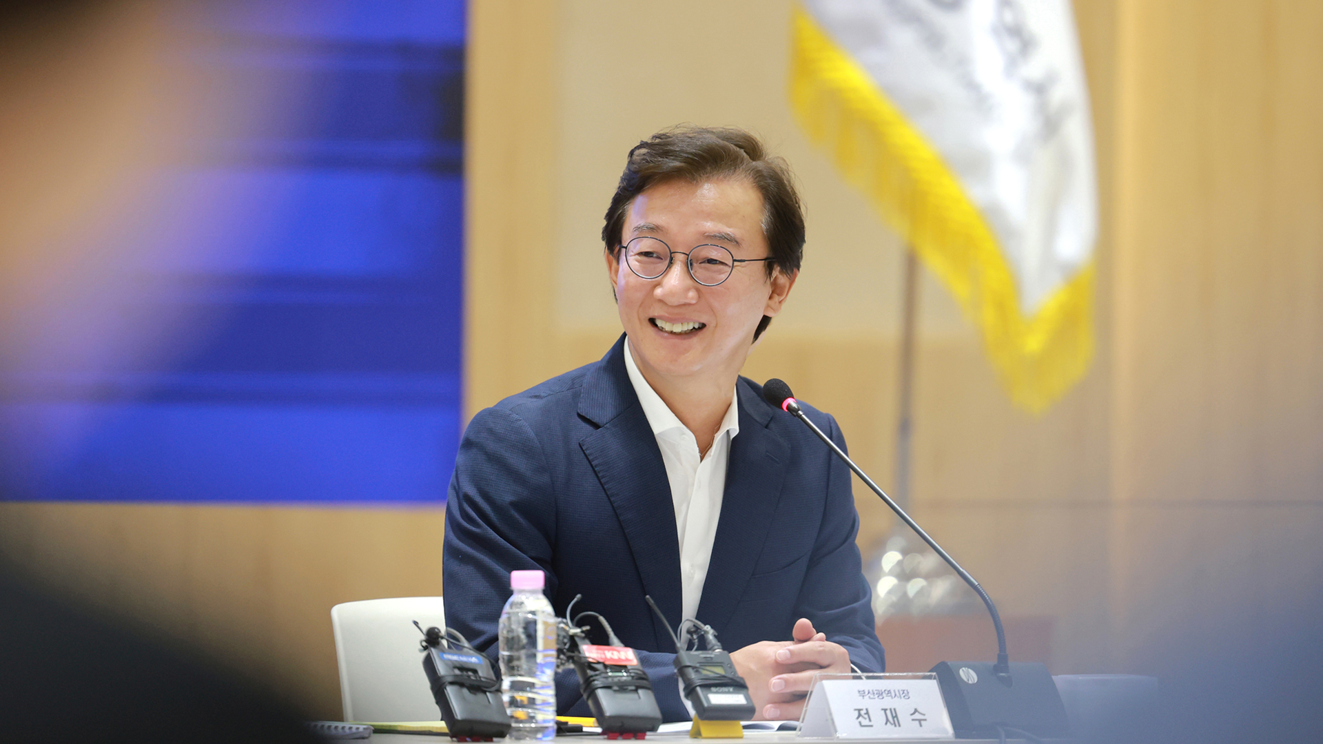 부산시장 전재수 이미지