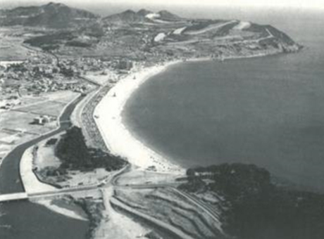 1960년대 해운대와 복개천춘천 이미지