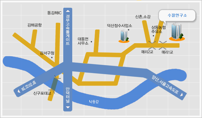 수질연구소 찾아오시는길이미지 하단내용 참고