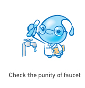 Check the punity of faucet