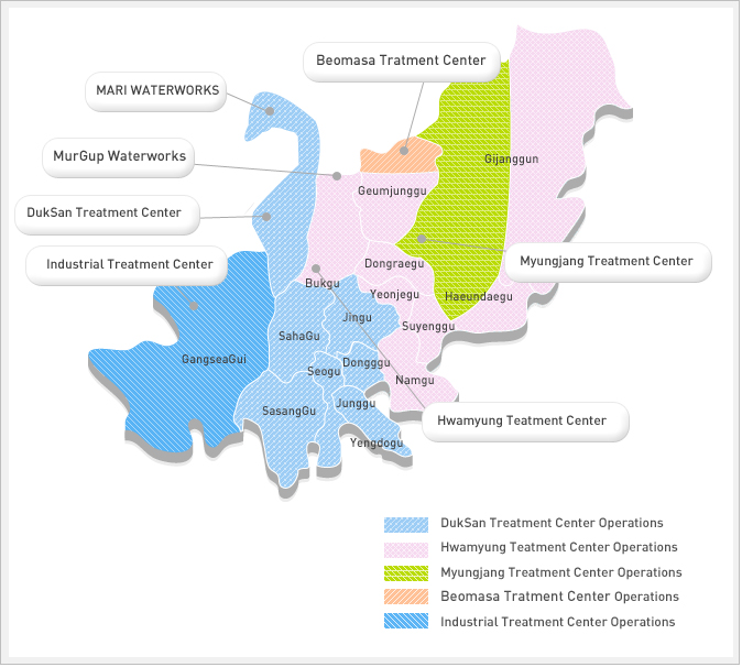 Treatment Plants Locations