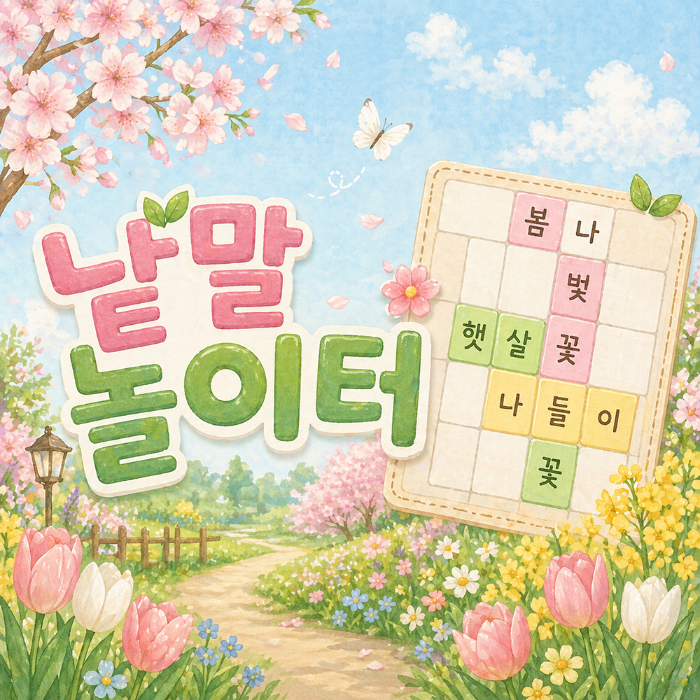 4월 낱말놀이터