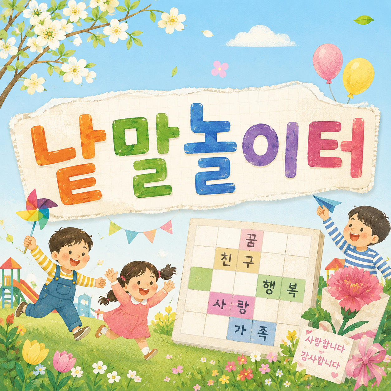 5월 낱말놀이터