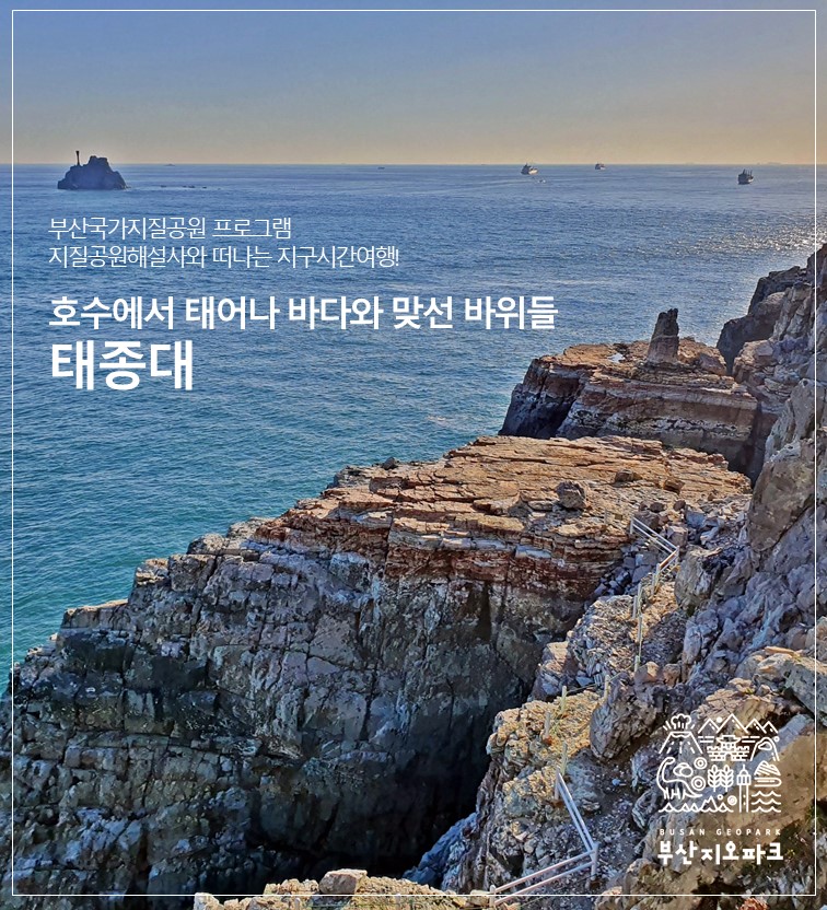 [태종대] 지질공원해설사와 떠나는 지구시간여행! 이미지