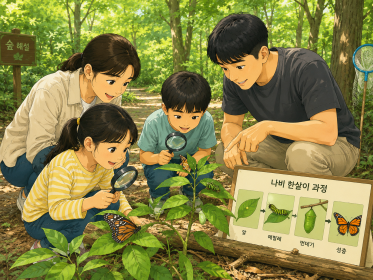 [해운대수목원] 애벌레의 꿈_숲에서  채우GO 이미지