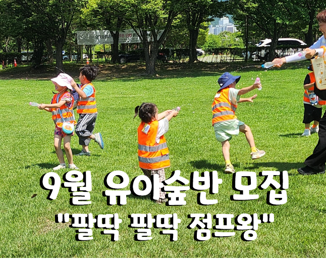 9월 유아숲체험 이미지