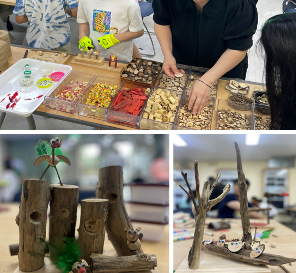 (3/8) 유목으로 나만의 작품 만들기 이미지