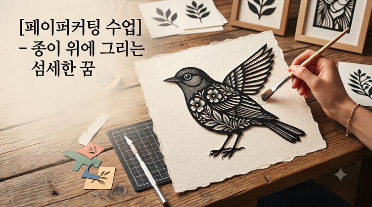 (8/15) 하나의 종이 놀이-페이퍼커팅 이미지