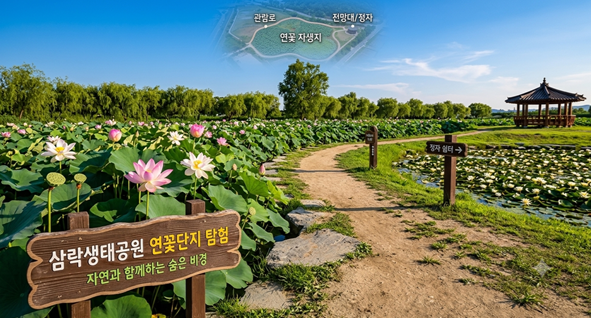 (8/25) 미션~!! 삼락 연꽃단지 탐사대 이미지