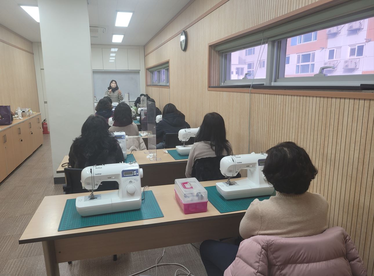 홈패션 교실 이미지