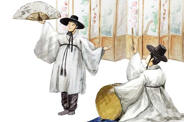민요장구 이미지