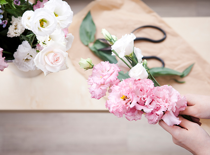 꽃꽂이(플로라아트) 이미지