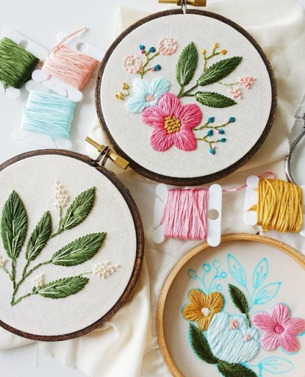 【심화】자수공예 이미지