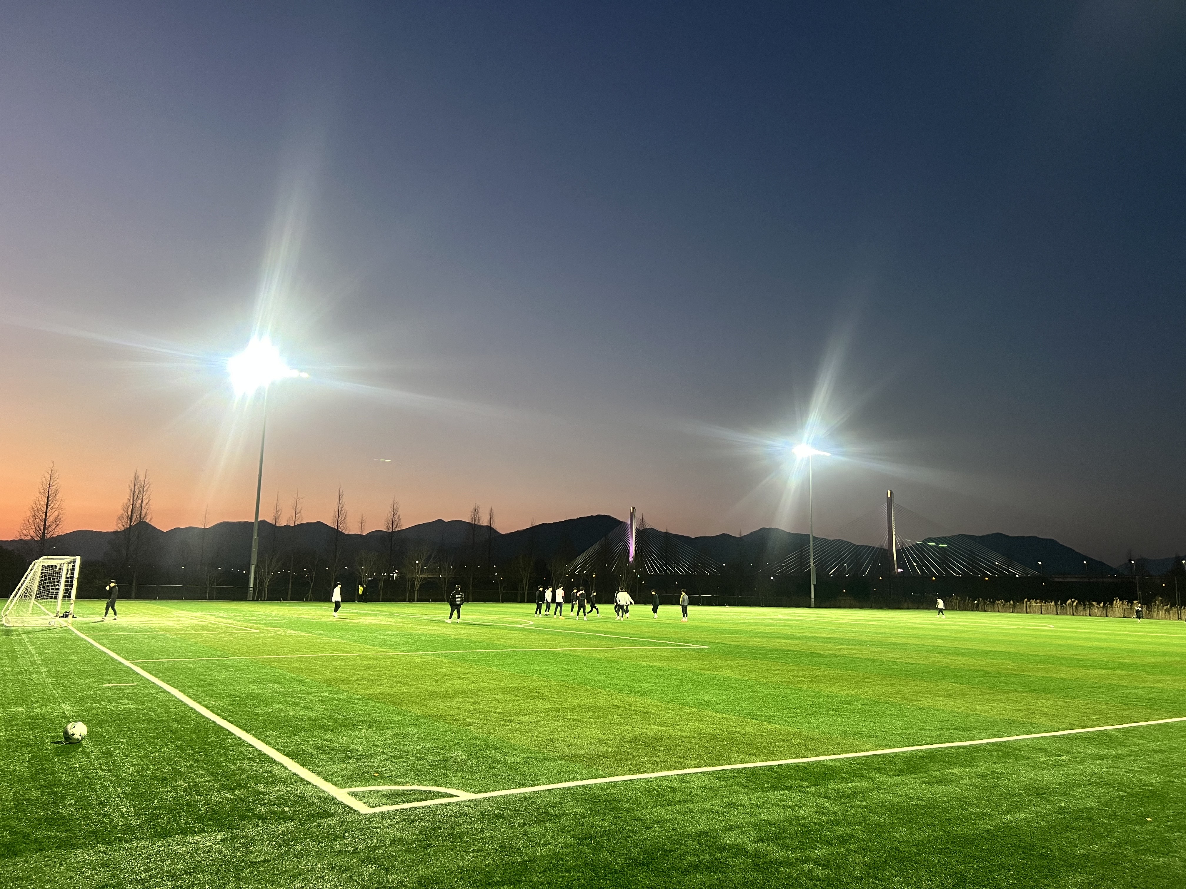 낙동강관리본부 - 야간축구장(동절기) 이미지