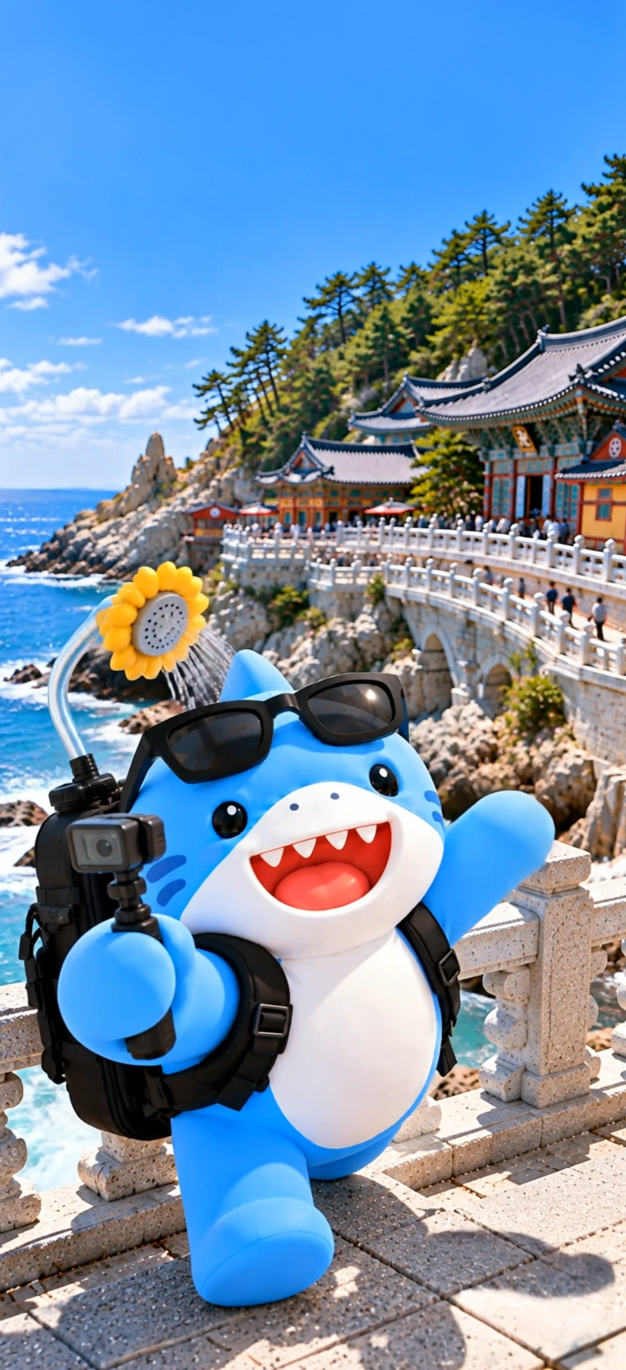 샤플루언서 부캉이_해동용궁사
