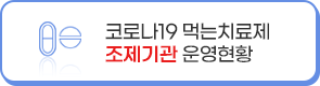 코로나19 먹는치료제 조제기관 운영현황