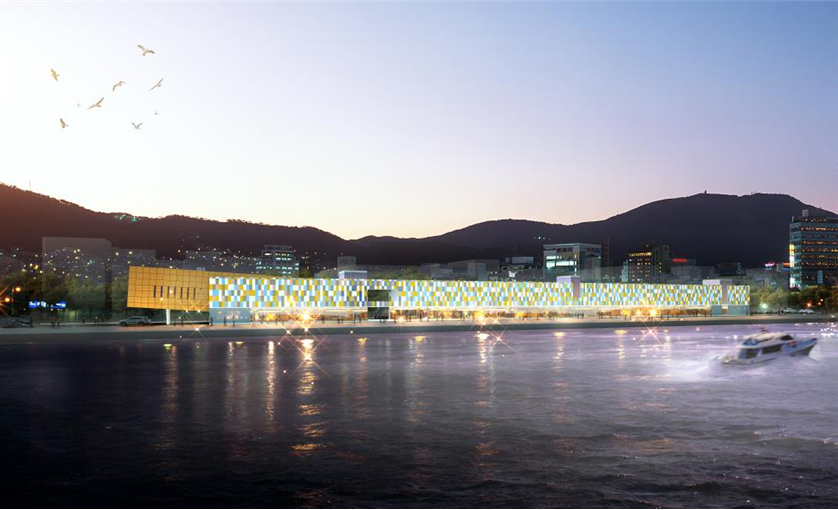 자갈치 글로벌 수산명소화 조성 조감도