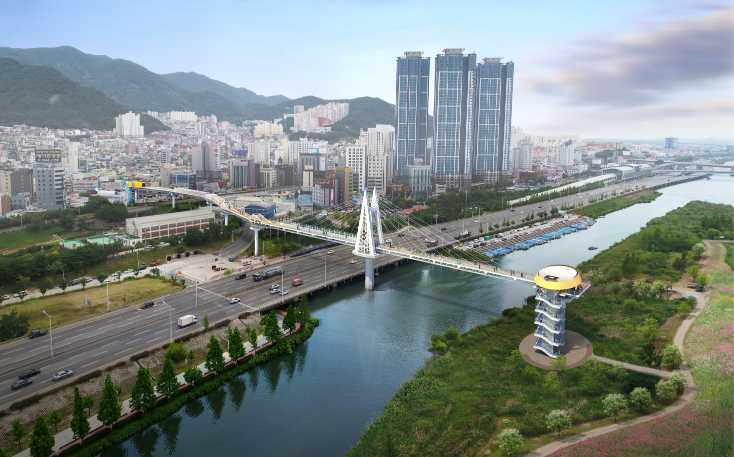 감동진 문화포구 조성사업 현장사진