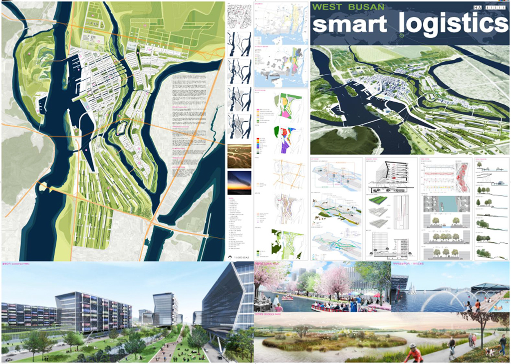 가작 : WEST BUSAN smart logistics (자세한 설명은 아래의 표 참조)