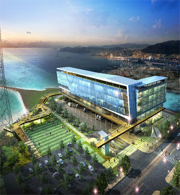 국제선용품유통센터 조감도 이미지