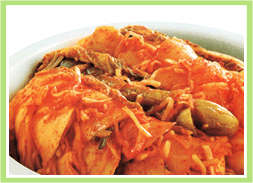 비늘김치 사진