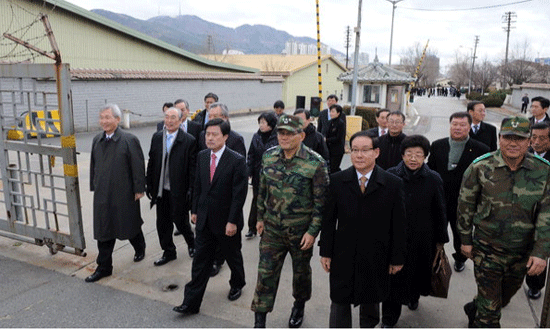 부지관리권 부산시로 이양 후 부대내부 탐방(2010.1.14) 사진